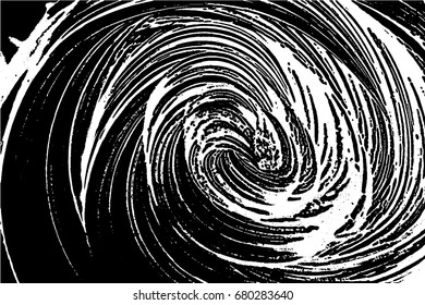 Grunge soap texture. Distress black and white rough foam trace charming background. Noise dirty rectangle grunge foam texture. Dirty artistic soap background. Vector illustration.