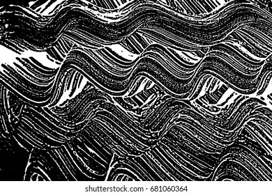 Grunge soap texture. Distress black and white rough foam trace beauteous background. Noise dirty rectangle grunge foam texture. Dirty artistic soap background. Vector illustration.