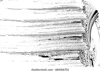 Grunge soap texture invert. Distress black and white rough foam trace sublime background. Noise dirty rectangle grunge foam texture. Dirty artistic soap background. Vector illustration.