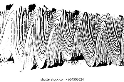 Grunge soap texture invert. Distress black and white rough foam trace excellent background. Noise dirty rectangle grunge foam texture. Dirty artistic soap background. Vector illustration.