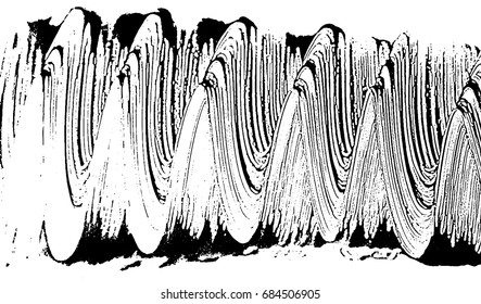 Grunge soap texture invert. Distress black and white rough foam trace fair background. Noise dirty rectangle grunge foam texture. Dirty artistic soap background. Vector illustration.