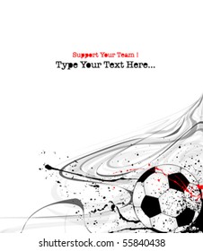 grunge soccer background