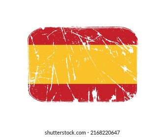 Bandera de España. Antigua bandera de España.