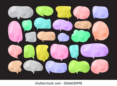 grunge speech bubble cut paper design template. Vector illustration for your business 