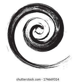 grunge spiral
