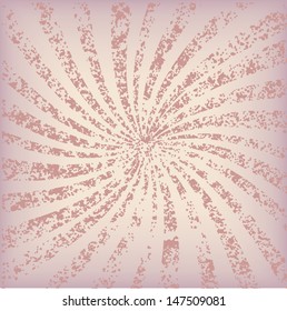 grunge spiral background. Vector illustration. 