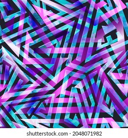 Grunge spiral seamless pattern. Eps 10 vector file.