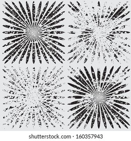 Grunge spirals