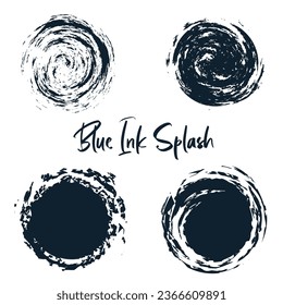 grunge splash abstract explosion vector elements for illustration packaged in bundle set