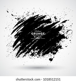 Grunge splash banner