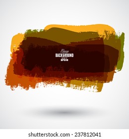 Grunge splash banner