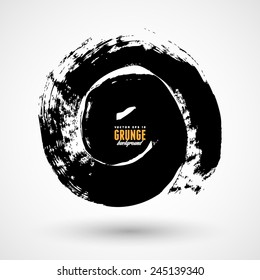 Grunge splash banner