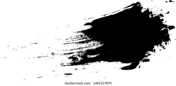 Grunge Splash Banner for Web Design. Vector Illustration