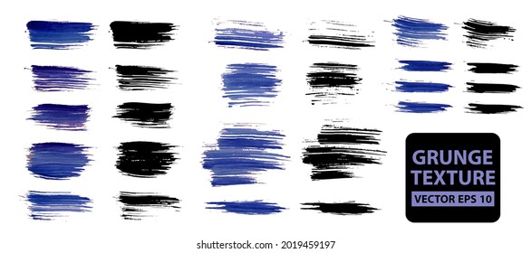 Grunge splash set. Abstract drawing. Modern background design.  Abstract liquid shape. Ink splashes.