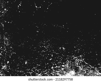 Grunge Splash Texture on the Black Background