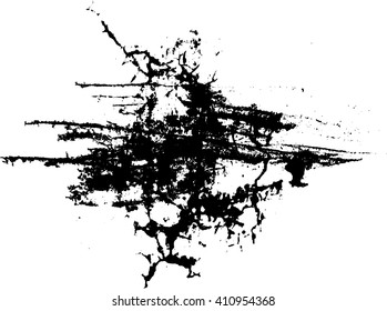 Grunge Splatter Effect . Simply Place Texture over any Object to Create Distressed Effect .