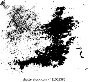 Grunge Splatter Effect . Simply Place Texture over any Object to Create Distressed Effect .