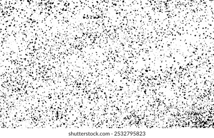 Grunge Splatter Overlay Texture – Transparent Background PNG