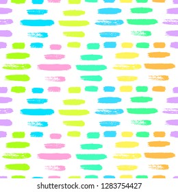 Grunge splatter pattern. Ink strokes design. Paint lines abstract. Scrawl. Scribble. Trendy background.