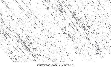 Grunge Splatter Texture in Gray for Overlay Effect