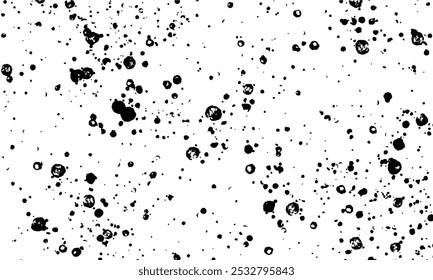 Grunge Splatter Texture – High-Resolution PNG Overlay