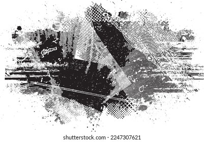 Grunge spotted Background.Texture Vector.Dust Overlay Distress Grain ,Simply Place illustration over any Object to Create grungy Effect .abstract,splattered ,dirty,poster for your design. 