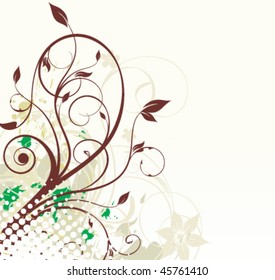 grunge spring background