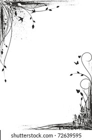 grunge spring background