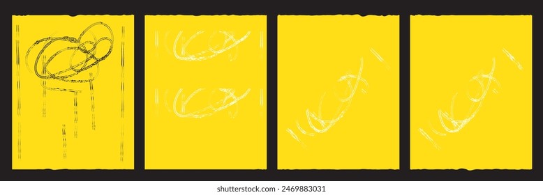 Grunge square and rectangle frames. Ink empty black boxes set. Rectangle borders collections. Rubber square stamp imprint. Vector illustration isolated on white background