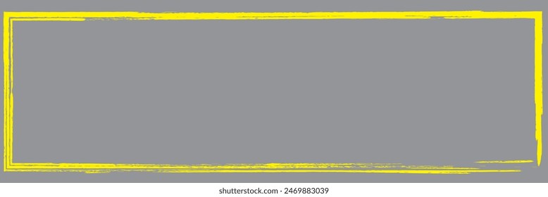 Grunge square and rectangle frames. Ink empty black boxes set. Rectangle borders collections. Rubber square stamp imprint. Vector illustration isolated on white background