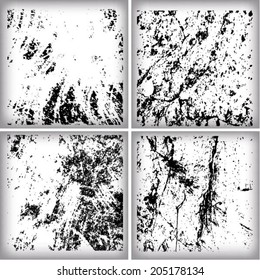 Grunge squares