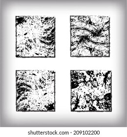Grunge squares