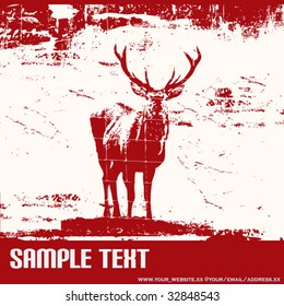 Grunge Stag