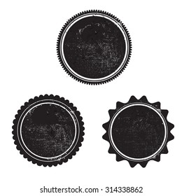 grunge stamp black templeta vector with textures