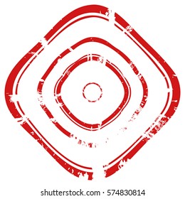 Grunge stamp draft mockups of grunge overlay basis texture red color for your design. EPS10 vector.