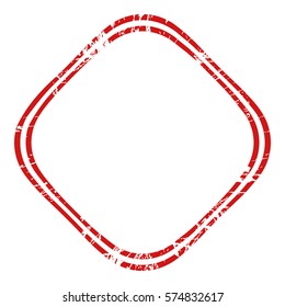 Grunge stamp draft mockups of grunge overlay stamp red color basis texture for your design. EPS10 vector.