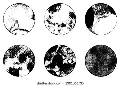 Grunge stamp draft mockups set of distressed overlay mark basis texture for your design. EPS10 vector