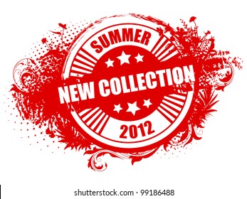 Grunge stamp New collection
