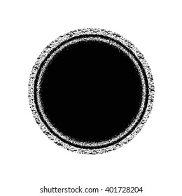 grunge stamp template with textures vector 