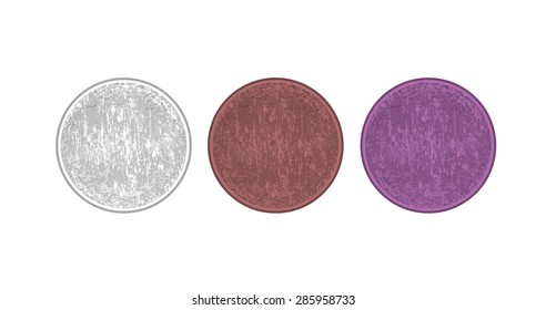 grunge stamp with usefull textures blank for your text