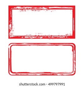 Grunge stamp.Distress frame.Vector