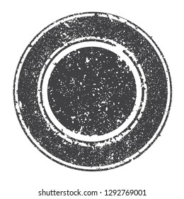 Grunge stamp.Distressed round banner.