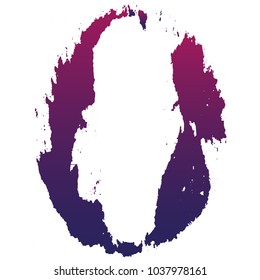 
Grunge stamped numbers.Gradient vector font.