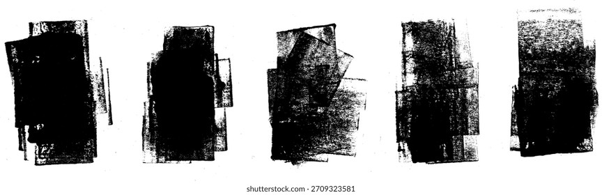 Grunge gestempelte Schmutzhintergründe Vektor Set