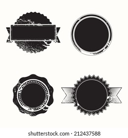 Grunge stamps
