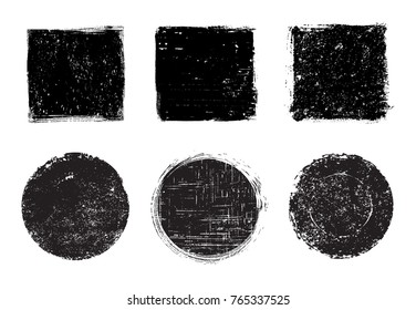 Grunge stamps collection.Vector grunge design elements.