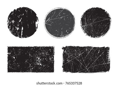 Grunge stamps collection.Vector grunge design elements.