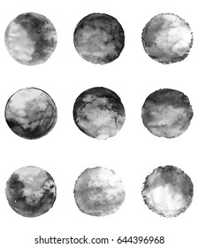 Grunge stamps set. Vector design element.