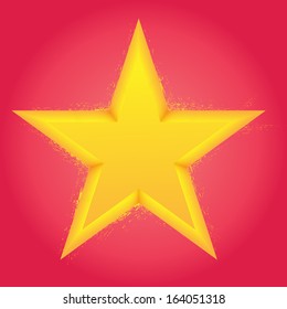 Grunge star background 