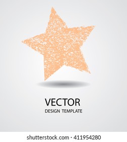 Grunge Star Icon